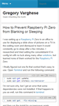 Mobile Screenshot of gregoryvarghese.com